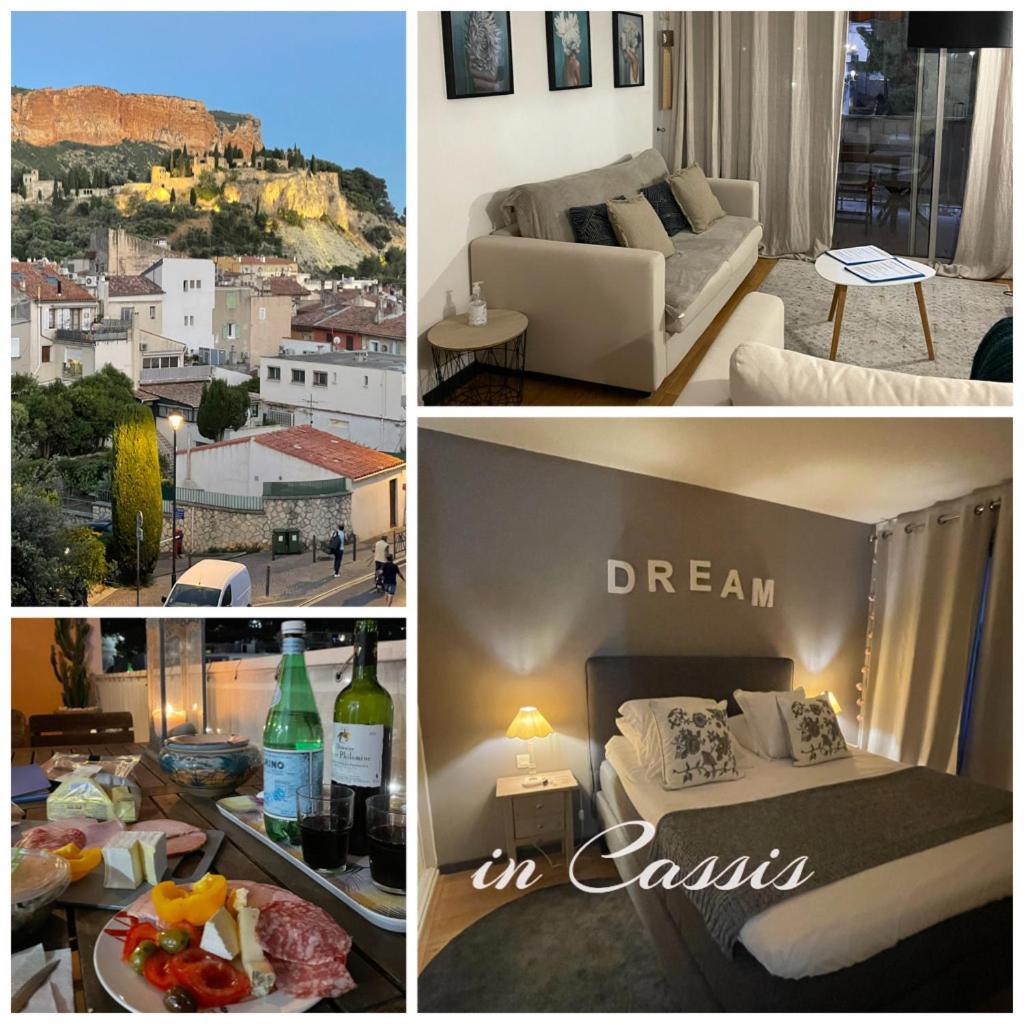 Magnifique Appartement à Cassis,Parking,2 pas du Port Exterior foto