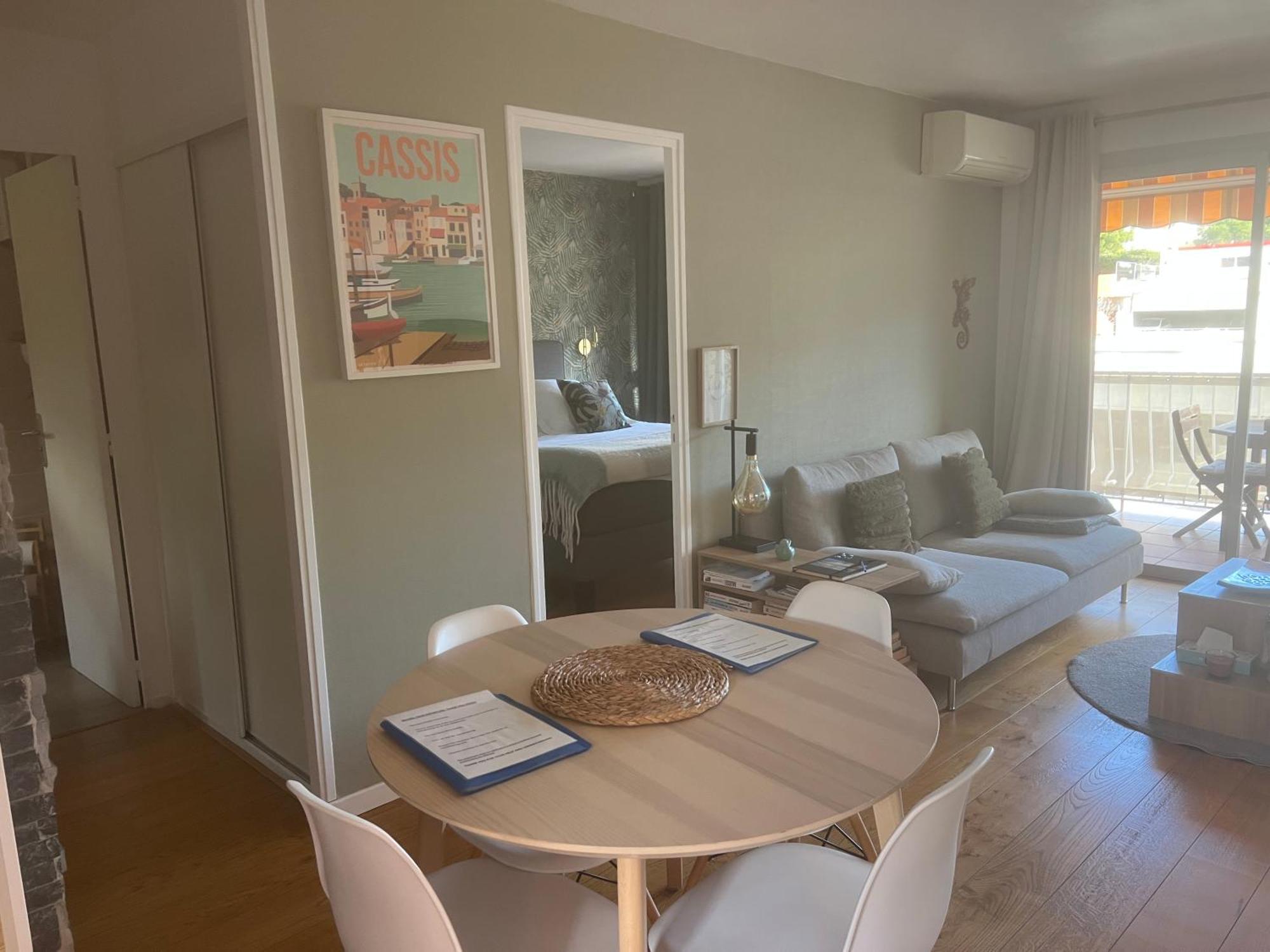 Magnifique Appartement à Cassis,Parking,2 pas du Port Exterior foto