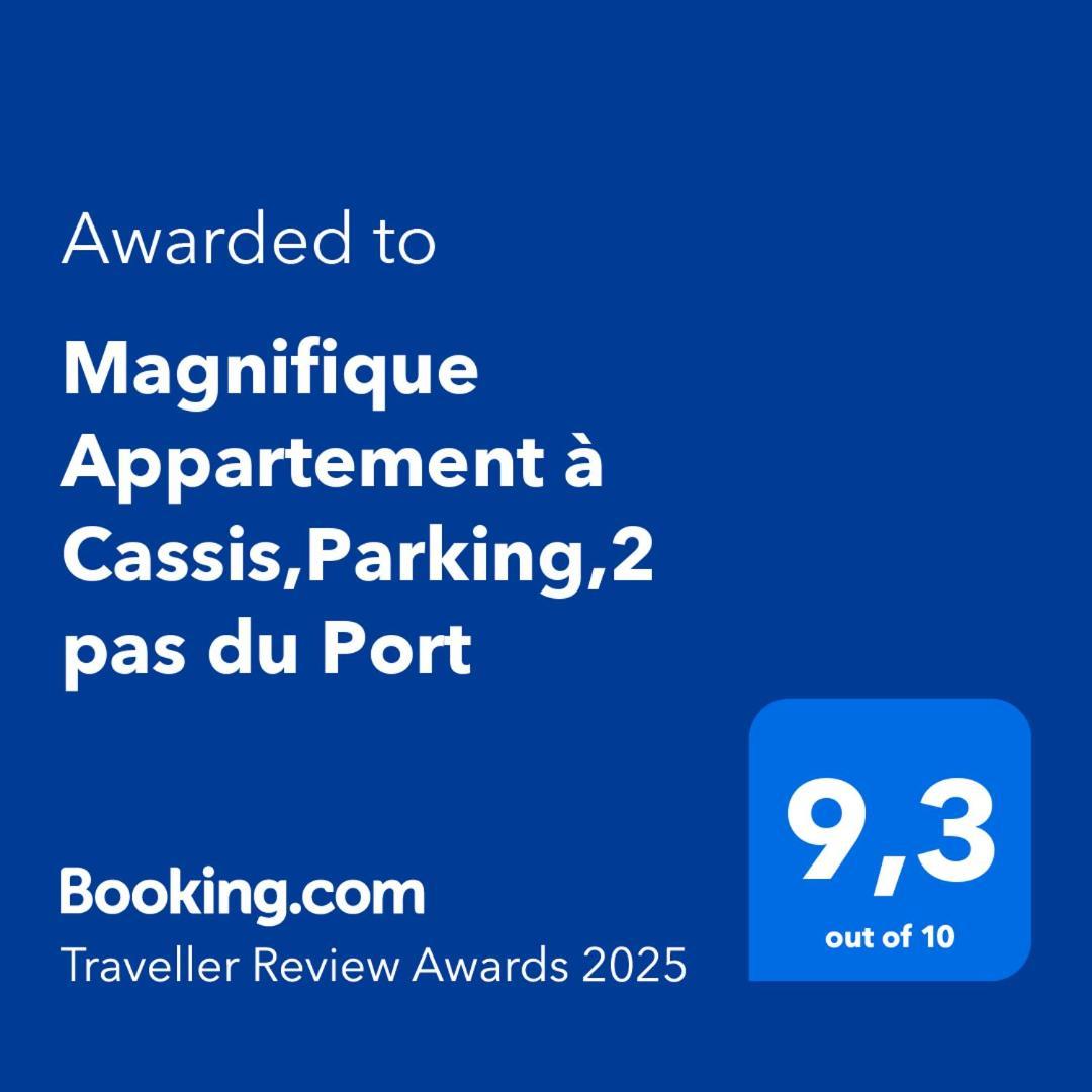 Magnifique Appartement à Cassis,Parking,2 pas du Port Exterior foto